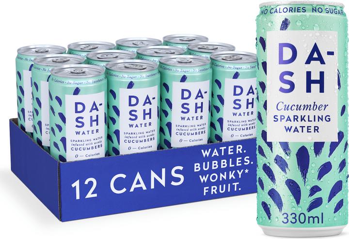Produktbild Dash Water Gurke (12 x 33 cl)