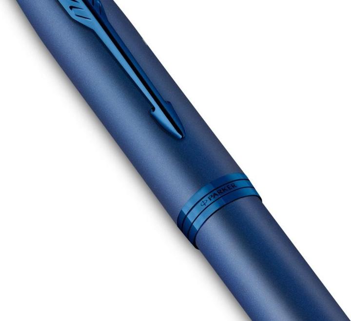Produktbild Parker Pen Rollerball IM Monochrome PVD F (Blau, 1 x)