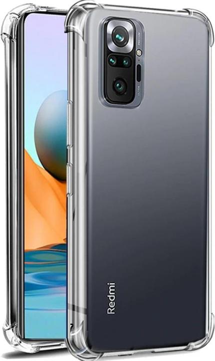 Produktbild Screenguard Xiaomi Redmi Note 10 Pro Hülle Crystal Soft Airbag Bumper (Xiaomi Redmi Note 10 Pro)