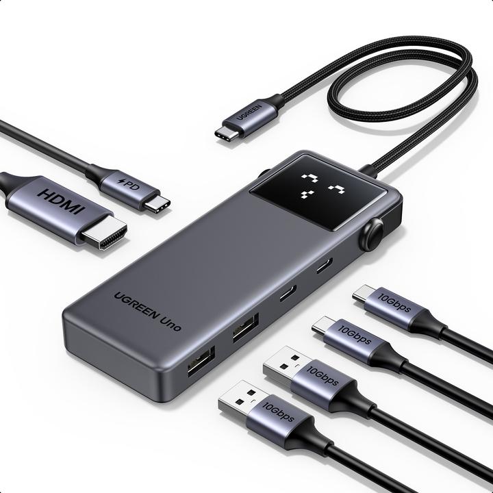Actual product image Ugreen Uno (USB-C, 6 Ports)