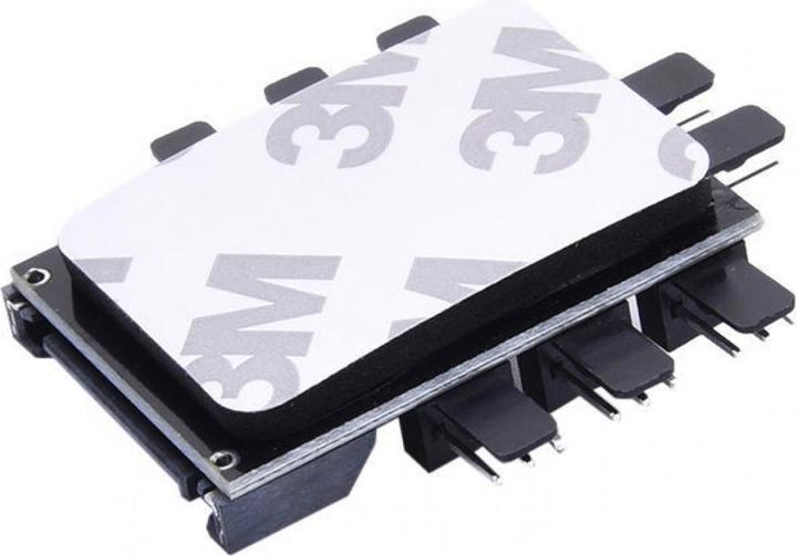 Image du produit PowerGuard Carte d'alimentation PC 8 ventilateurs (3pin, 12V) vers SATA