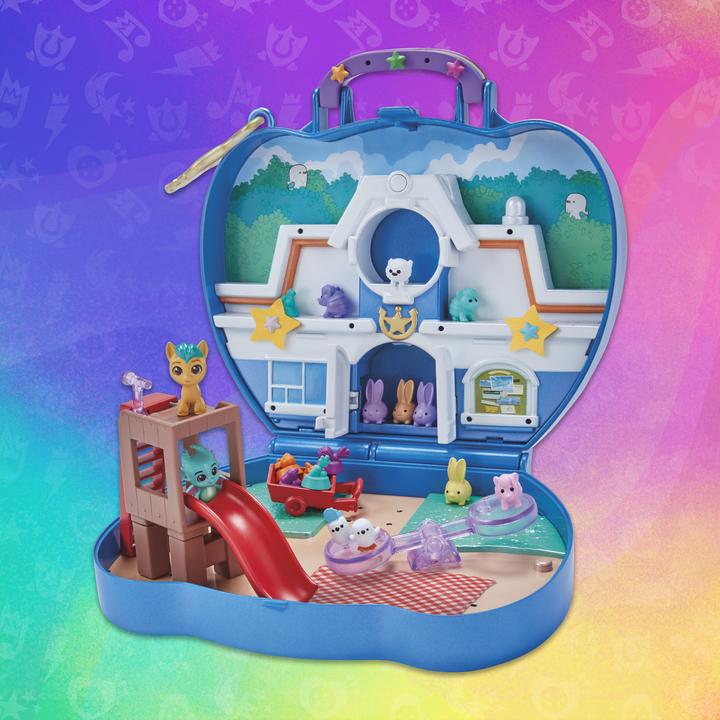 Image du produit My Little Pony Mini World Magic Mini-monde de jeu Forêt de Bridlewood, set de jeu à assembler avec Izzy