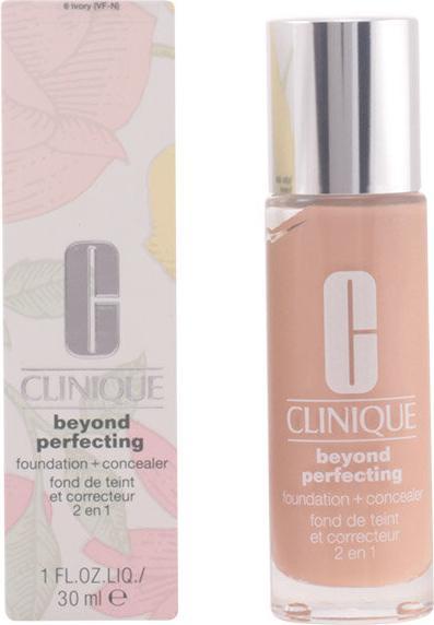 Actual product image Clinique Beyond Perfecting Foundation + Concealer (1 Ivory)