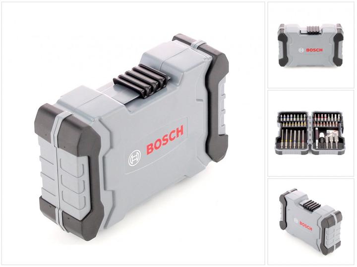 Produktbild Bosch Professional Zubehör Bits-Satz mit Klingenhalter - 43 Stk (Innensechsrund TX M10, Innensechsrund TX M15, Innensechsrund TX M20, Innensechsrund TX M30, Kreuz Phillips PH M1, Kreuz Phillips PH M2, Kreuz Pozidriv PZ M2, Kreuz Phillips PH M3, Innensechsrund TX Mit Loch M25, Innensechsrund TX mit Loch M27, Innensechsrund TX M25, Innensechsrund TX M27)