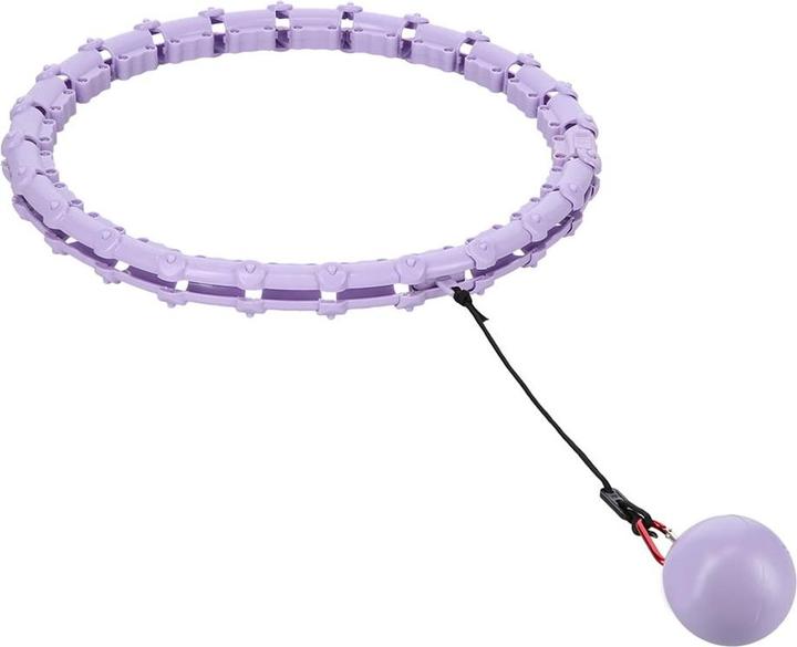 Actual product image One Hula Hop OHA02 with weight purple (39 cm)