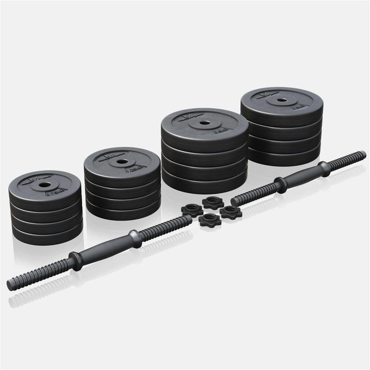 Actual product image Gyronetics Dumbbell set (8 x 2.5 kg, 4 x 1.25 kg, 4 x 0.75 kg)
