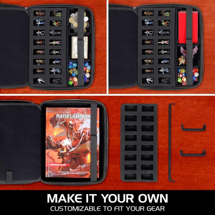 Actual product image Enhance RPG Series Collector's Edition Organizer Case Silver