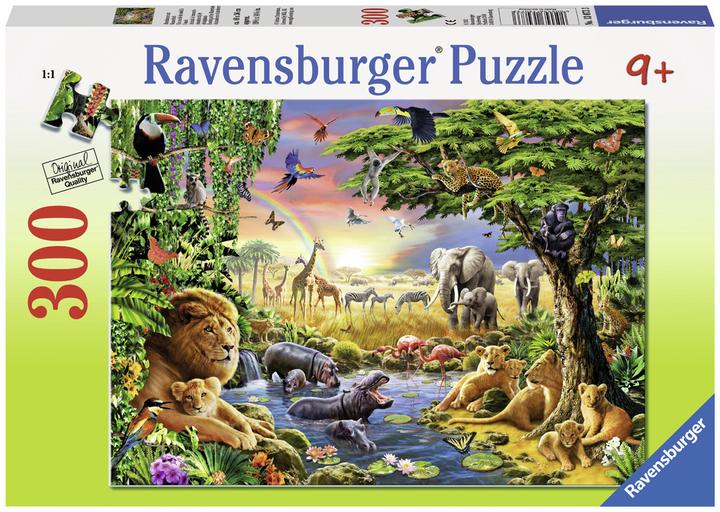 Produktbild Ravensburger Abendsonne am Wasserloch (300 Teile)