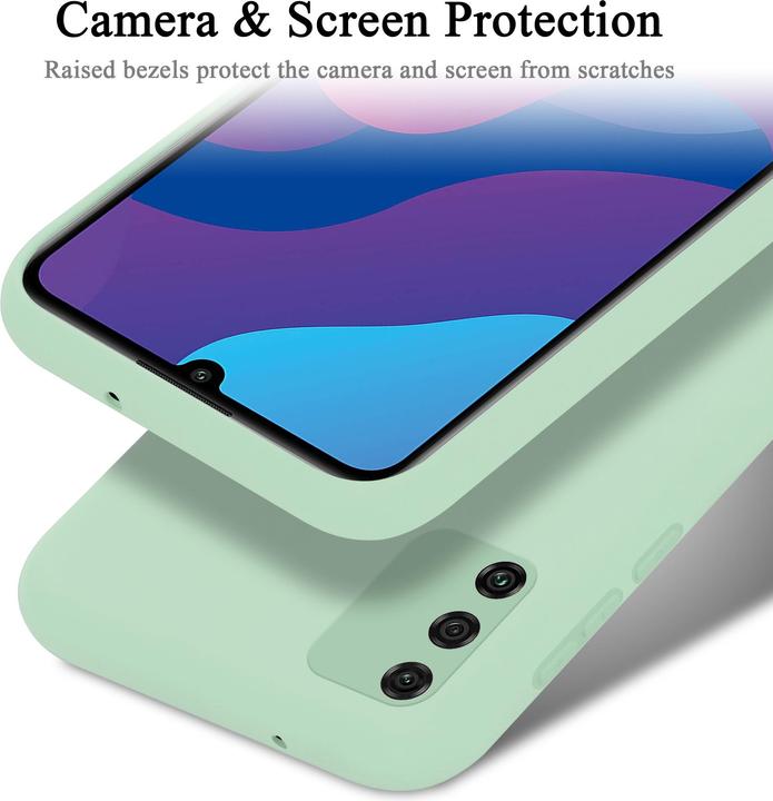 Actual product image Cadorabo TPU Liquid Silicone Case Cover (Honor 9A)