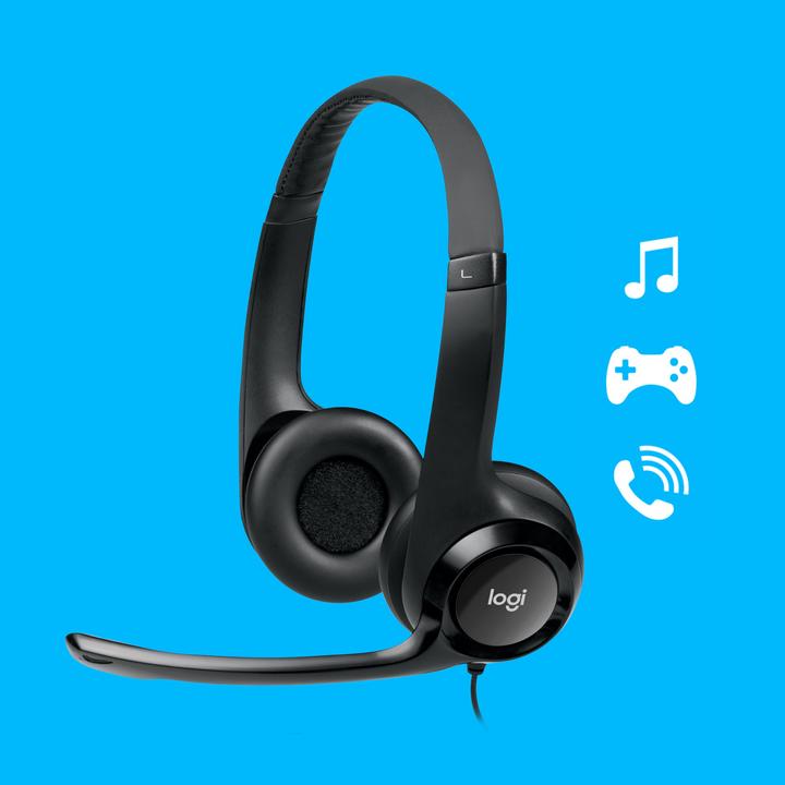 Actual product image Logitech H390 (Cable, USB-A)