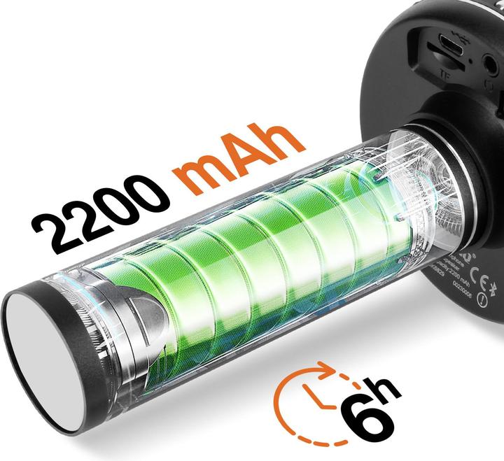 Image du produit LinQ BK6829 Microphone de karaoké