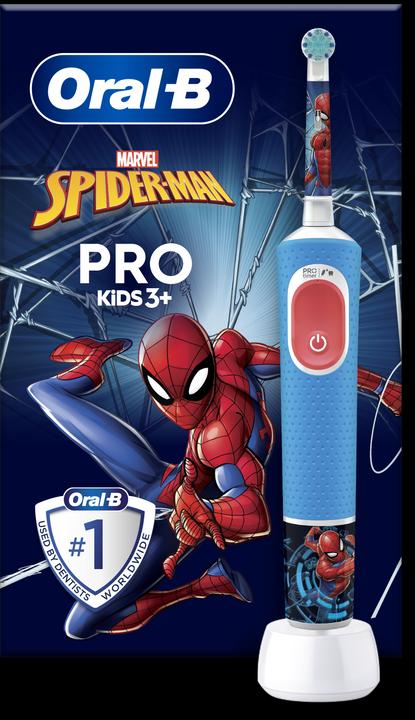 Image du produit Oral-B Vitality PRO Kids Spiderman (Brosse à dents oscillo-rotative)