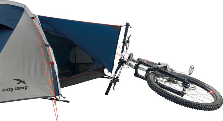 Actual product image Easy Camp Geminga 100 Compact 1 Person(s) Blue, White Tunnel Tent (Tunnel tent, 2.12 kg, 1 person)