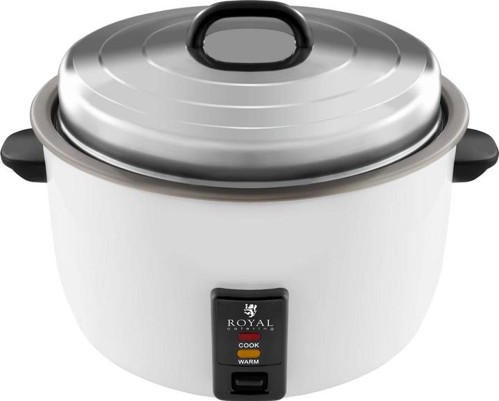 Produktbild Royal Catering Reiskocher Multikocher Dampfgarer Schnellkochtopf Warmhaltefunktion 23 L 2950 W