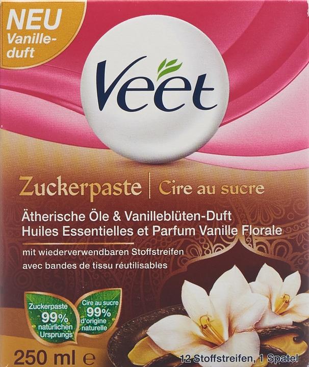Actual product image Veet Sugaring sugar paste vanilla blossom (250 ml, 1 x, 440 g)