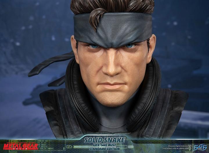 Immagine prodotto First 4 Figures Metal Gear Solid buste 1/1 Solid Snake 56 cm