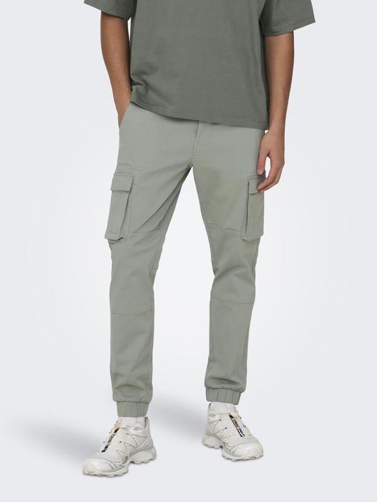 Actual product image Only & Sons ONSCAM STAGE CARGO CUFF PK 6687 Cargo Trousers (28)