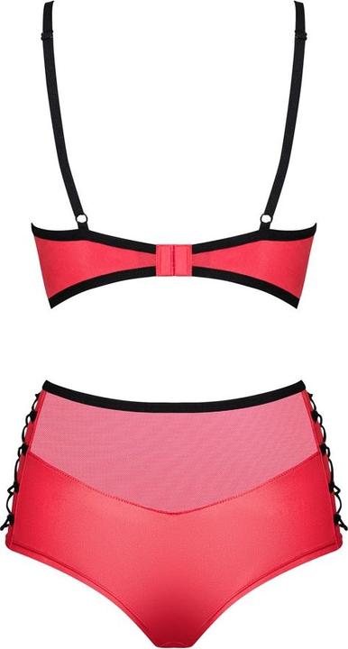 Actual product image Obsessive Leatheria 2-pcs set red S/M (S/M)