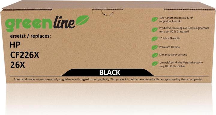 Image du produit Inkadoo Toner greenline ersetzt HP CF 226 X / 26X Toner