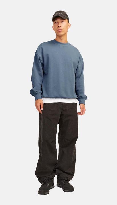 Produktbild Jack & Jones Einfarbig Sweatshirt mit Rundhals Sweatshirt mit Rundhals (XL)