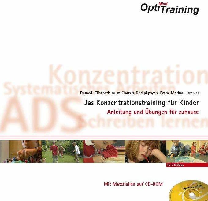 Produktbild OptiMind - Das Konzentrationstraining für Kinder (Deutsch, Elisabeth Aust-Claus, Petra-Marina Hammer, 2010)
