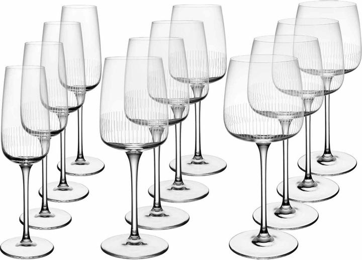 Villeroy & Boch Afina Wein- und Sektgläser (12 Glasses, Wine glasses set)