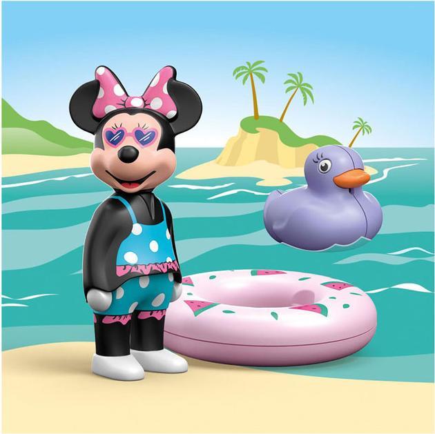Actual product image Playmobil 71706 Playm. 1.2.3 & Disney: Minnie's beach house (71706, Playmobil Figures)