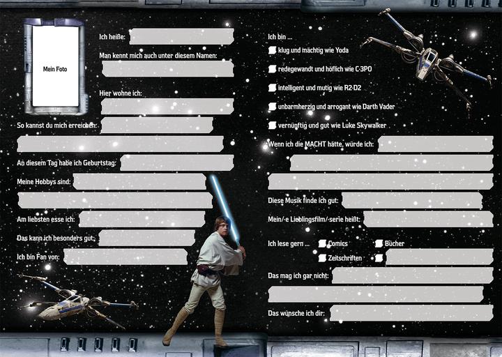 Produktbild Panini Star Wars Freundebuch: Meine Freunde (Deutsch, 2017)