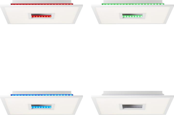 Image du produit Brilliant Panneau LED en saillie, 45 x 45 cm, 2400 lm, dimmable, 2700-6500 K, CCT, RGB (2400 lm)