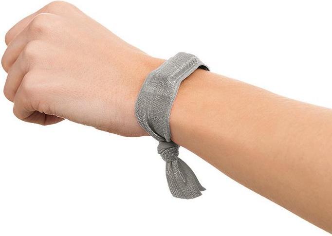 Actual product image Griffin Bracelet Ribbon silver/purple