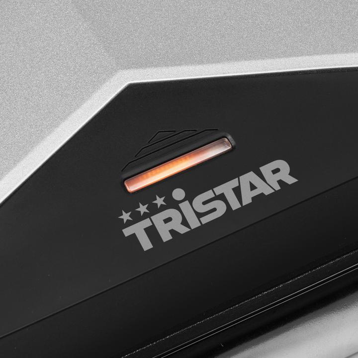 Productafbeelding Tristar Contactgrill - met antiaanbaklaag, grillplaat 23 x 14,5 cm, 1000 Watt