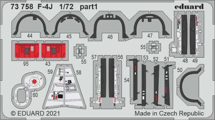 Immagine prodotto Eduard F-4J, per FINE MOLDS