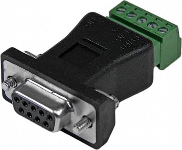 StarTech .com RS422 RS485 Serial DB9 on terminal block (DB9F, 4.89 cm)