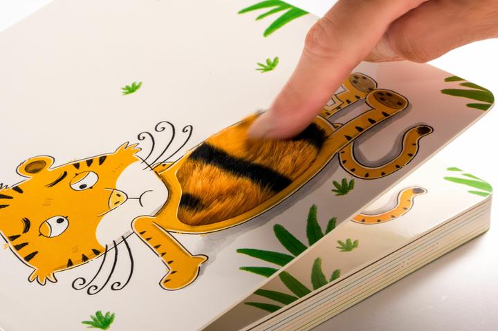 Immagine prodotto Conforta la tigre - un libro da toccare e giocare (Tedesco)
