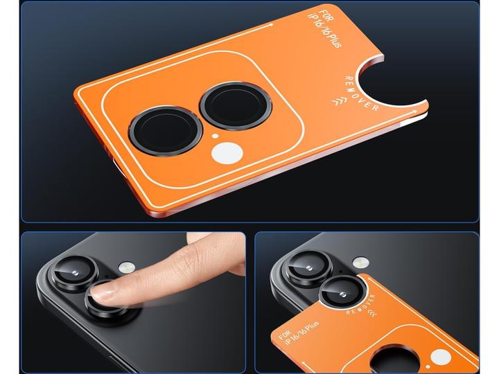 Produktbild Screenguard Camera Lens Protector Schutzglas Apple iPhone 16 (1 Stück, Apple iPhone 16)