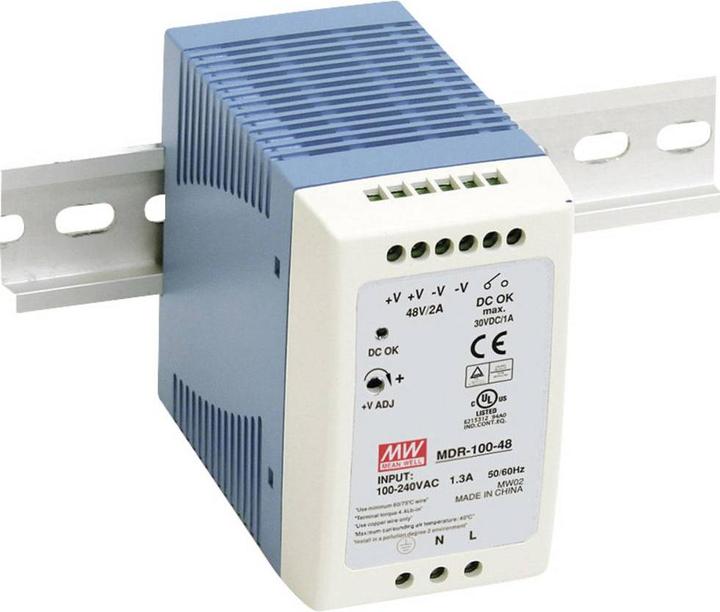 Image du produit MeanWell Alimentation électrique Mean Well Rail DIN