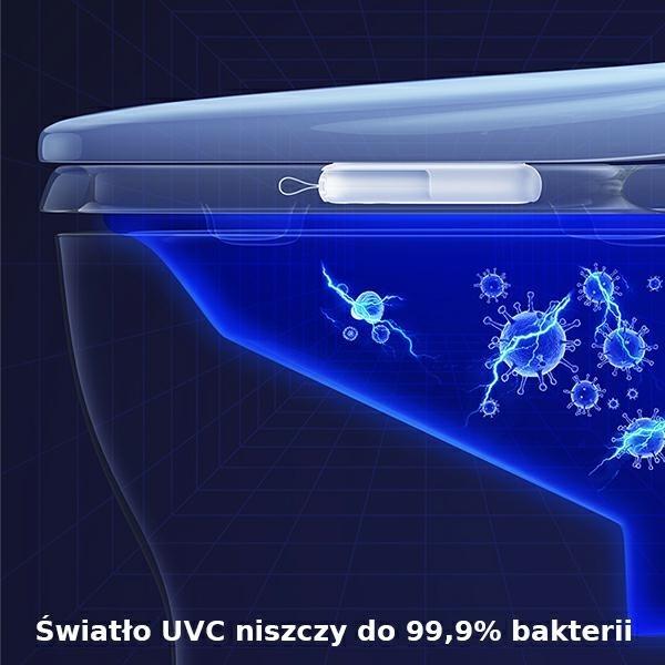 Actual product image Usams Lampa do dezynfekcji toalety UVC reczna sterylizator bialywhite ZB210XDH