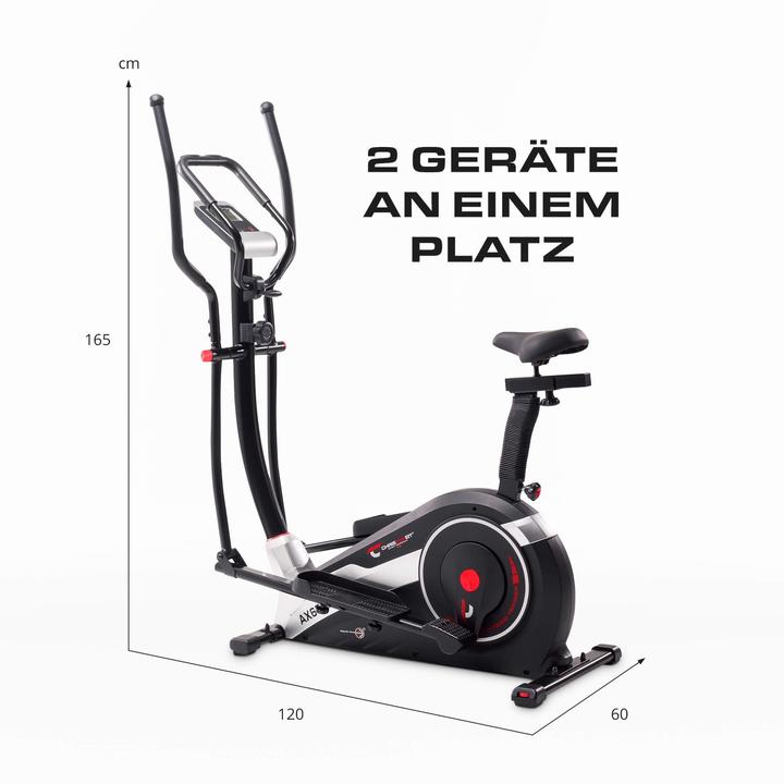 Actual product image Christopeit Hybrid Trainer AX 6500 2 in 1