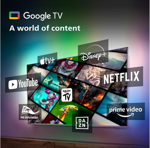 Produktbild Philips 55OLED708/12 (55", OLED, 4K, 2023)