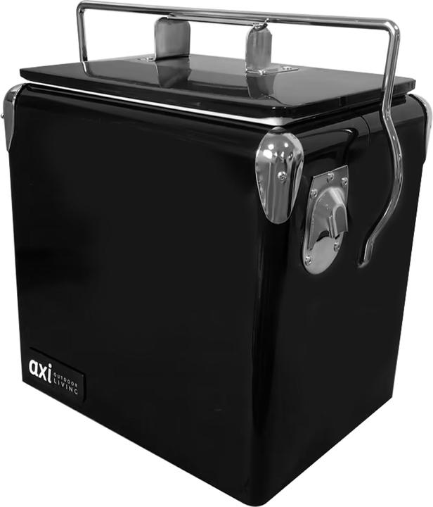 Image du produit Axi Mini refroidisseur de boissons rétro noir (13 l)