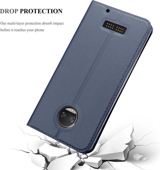Actual product image Cadorabo Book Classy Style Cover (Motorola Moto Z)