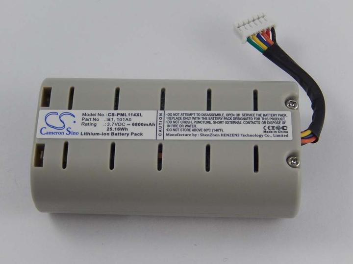 XCell Li-Ion-Akku - 6800mAh (3.7V) - für Pure Evoke, Pure One Mini, digital Radio wie B1 (1 Stk., 6800 mAh, Ladegerät inkl. Akku)
