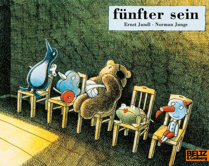 Actual product image fünfter sein (German, Norman boy, Ernst Jandl, 2017)