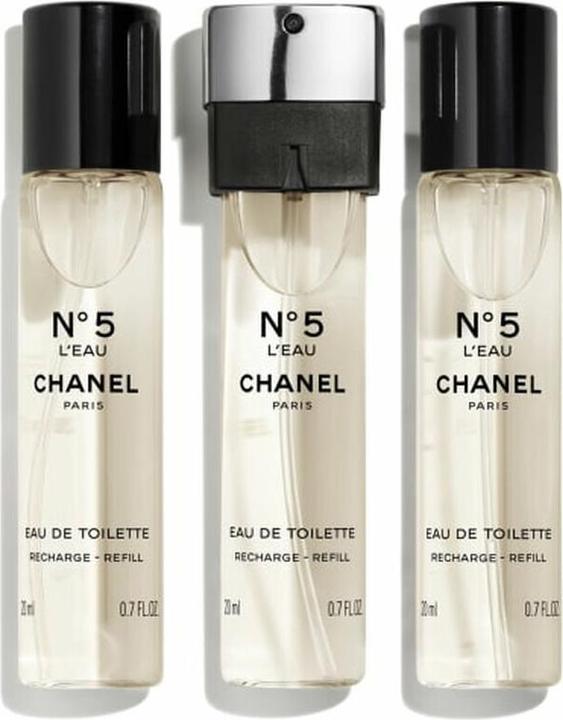 Image du produit Chanel L'Eau Set 3 Recharges (Eau de toilette, 600 ml)