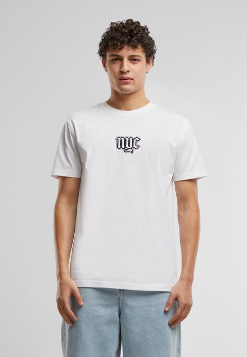 Produktbild Mister Tee MisterTee NYC Old English Wording Patch Tee - 179695 (4XL)