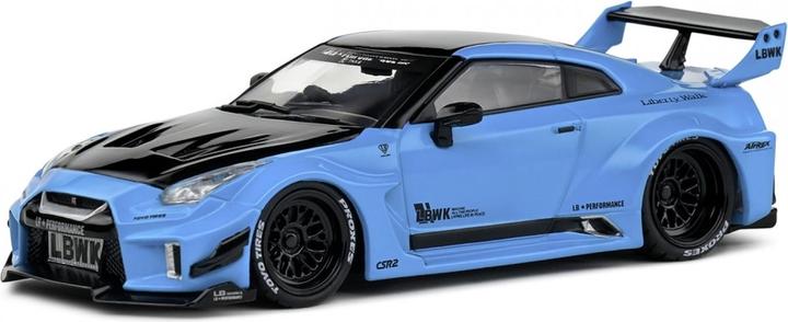 Immagine prodotto Solido 1:43 Nissan GTR35 2019 blu