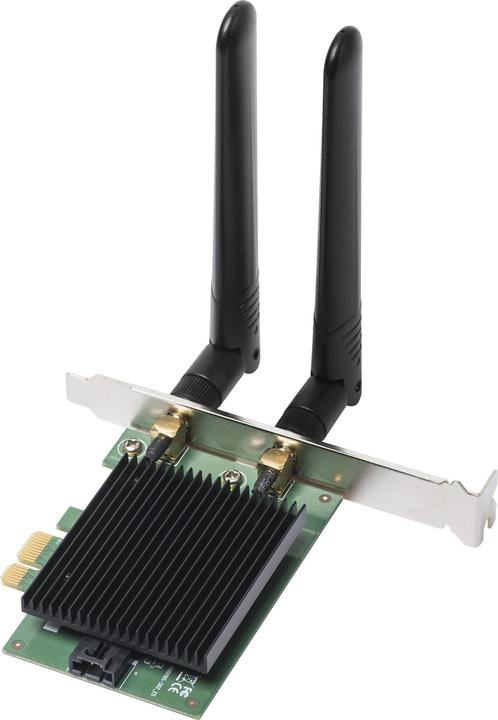 Actual product image edimax WLAN-AX PCIe Adapter EW-7833AXP, WiFi-6 & BT5 (Mini PCI Express)