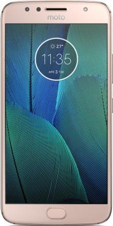 Actual product image Motorola Moto G5s Plus (32 GB, Blush Gold, 5.50", Hybrid Dual SIM, 13 Mpx, 4G)