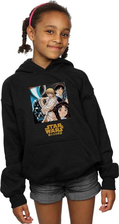Image du produit Star Wars - Sweat à capuche ANIME POSTER - Fille (152, 158)