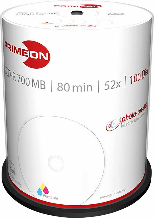 Image du produit Primeon CD-R (100 x)